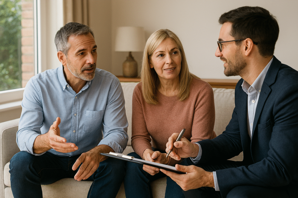 Estate Sale Consultation with Clients